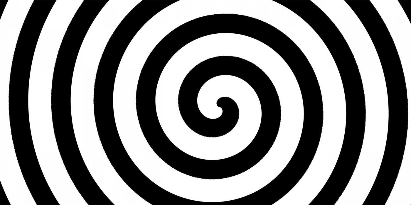 Picture of a hypnotic spiral
