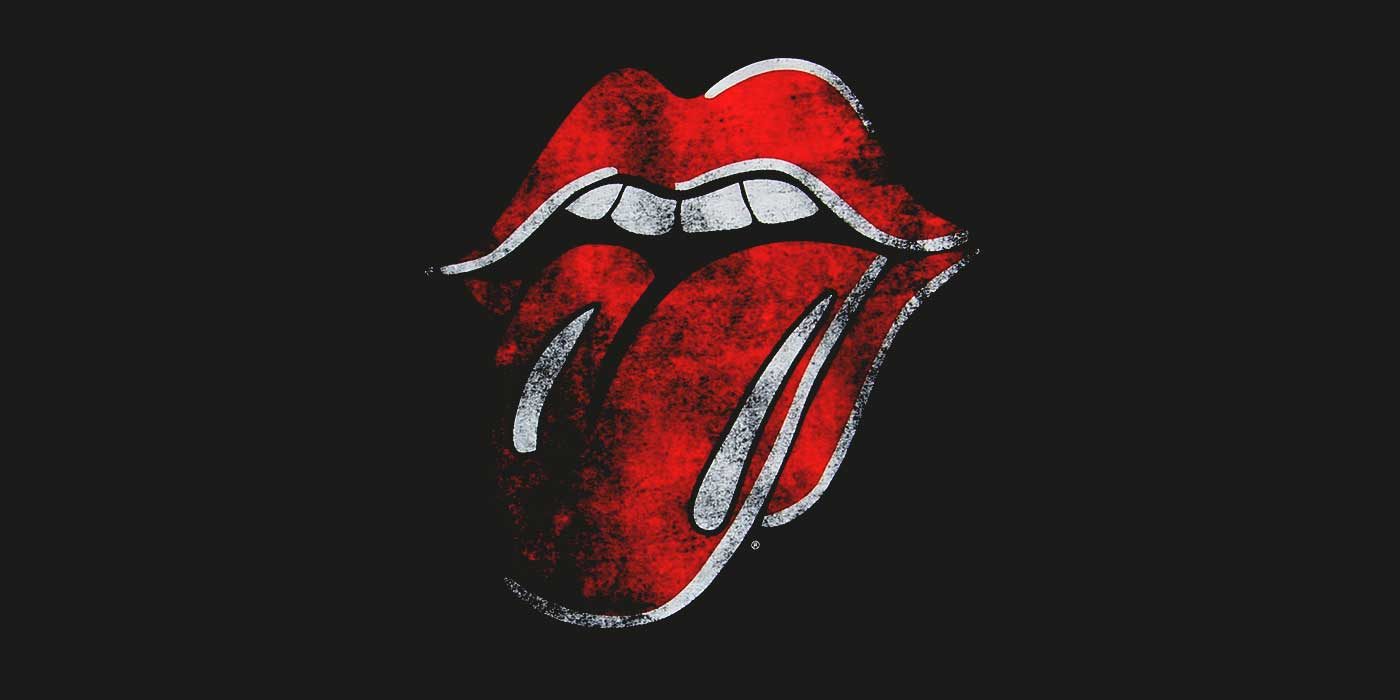 Photo of the Rolling Stones Lips logo