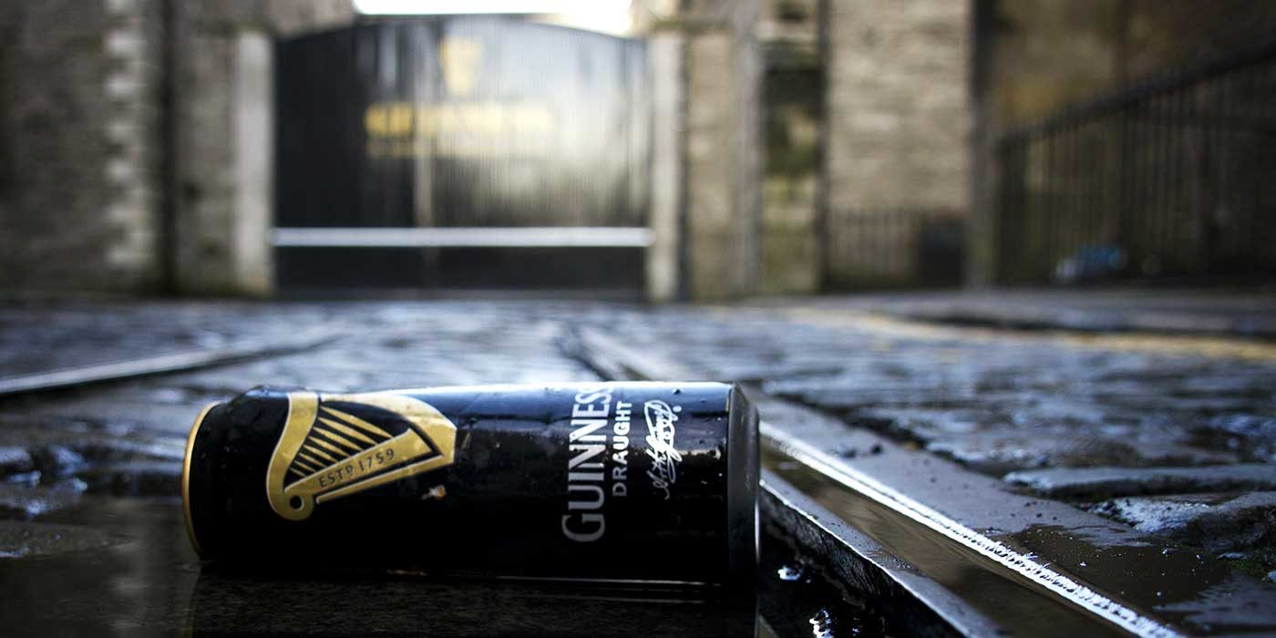 Photo of the Guinness factory in Dublin