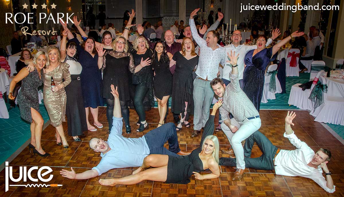 Photo of the guests at the Roe Park Christmas party on the 13th of December 2019