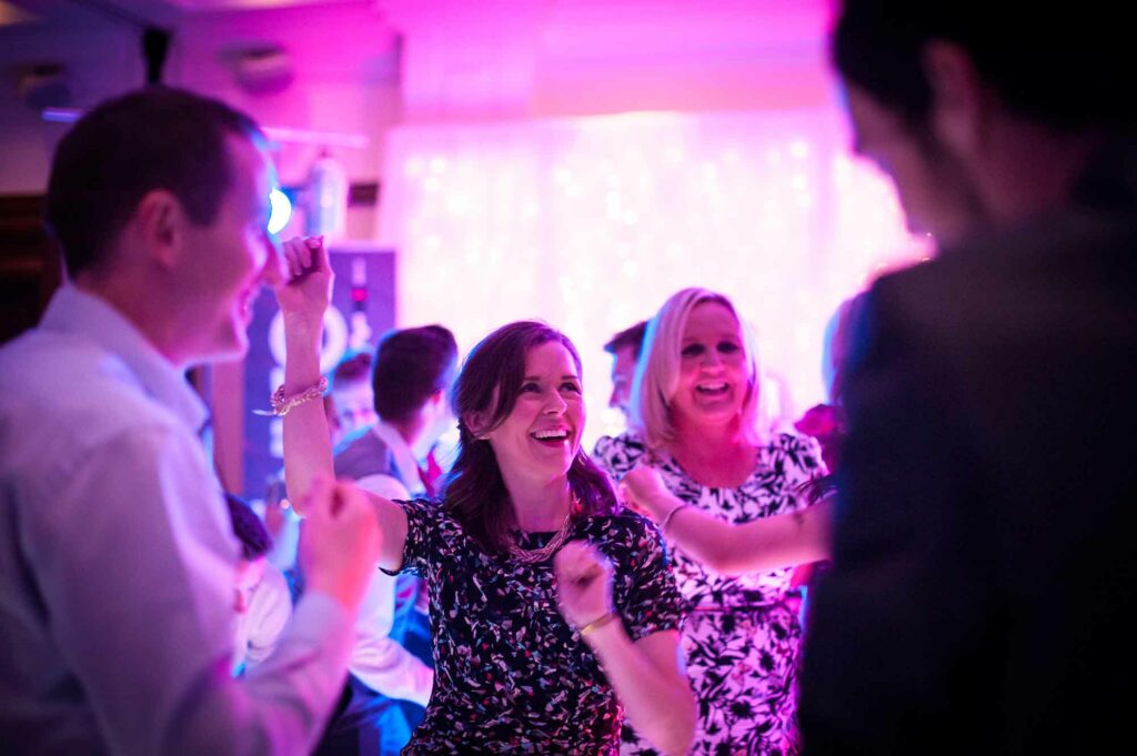 Photo of an Irish crowd dancing to Juice Wedding Band Northern Ireland NI
